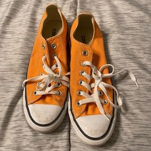 Orange Converse